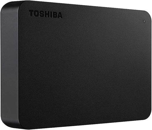 Canvio Basics 4TB Portable External Hard Drive USB 3.0, Black - HDTB440XK3CA