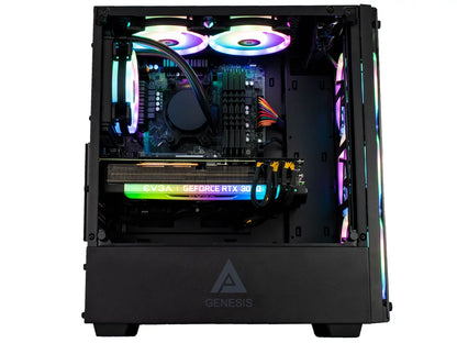 Gaming Desktop, Intel Core I9-10900F, 32GB, 2TB SSD, Black, Parias3060