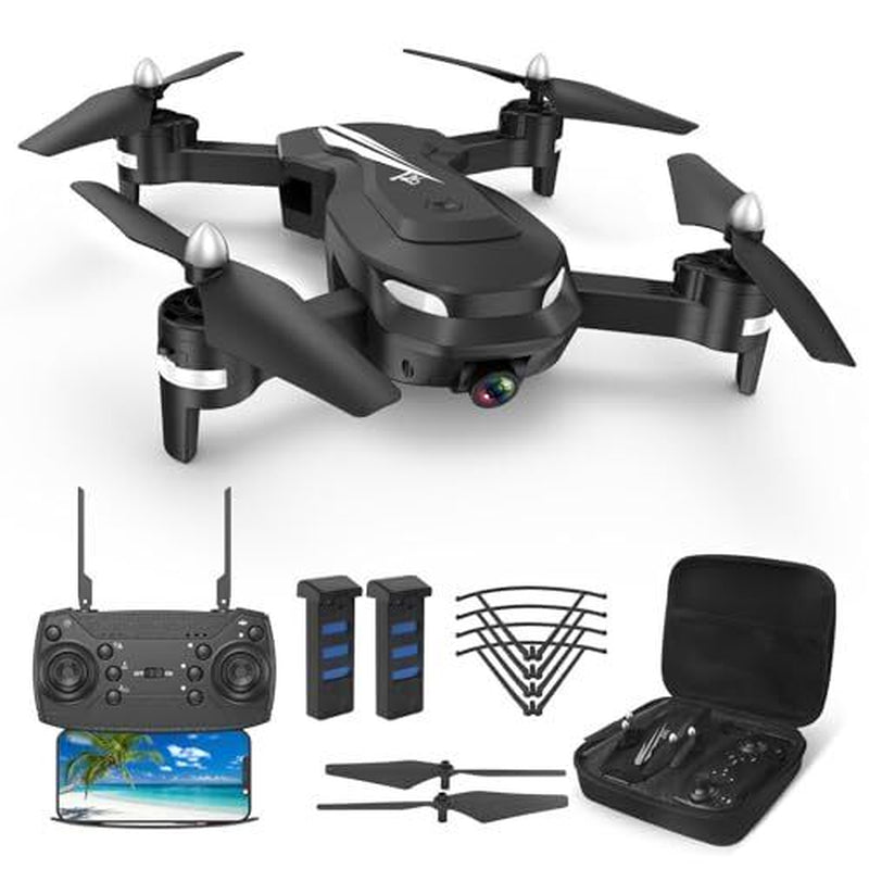 Drone with Camera - T26 1080P HD RC Mini Drone, Fpv Drones for Adults, With